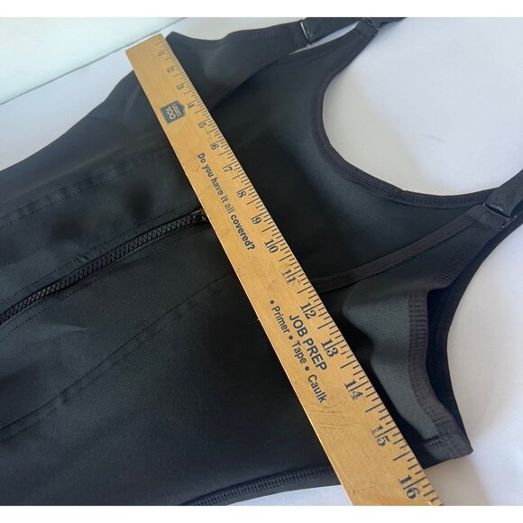 Nebility Womens Black Body Shaper with Adjustable Straps & Front Zipper Size XL - Picture 6 of 8